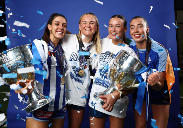 AFLW 2025 Media - North Melbourne Grand Final Portraits - A-64924297