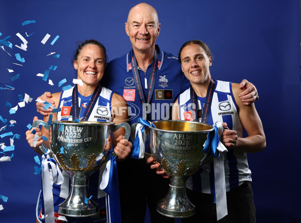 AFLW 2025 Media - North Melbourne Grand Final Portraits - A-64924298