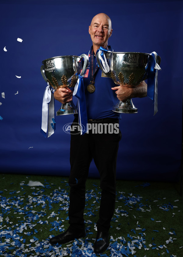 AFLW 2025 Media - North Melbourne Grand Final Portraits - A-64924299
