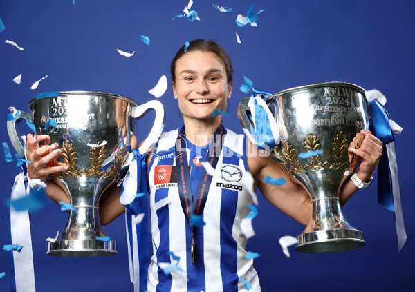 AFLW 2025 Media - North Melbourne Grand Final Portraits - A-64924300