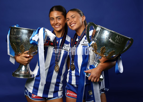 AFLW 2025 Media - North Melbourne Grand Final Portraits - A-64926236