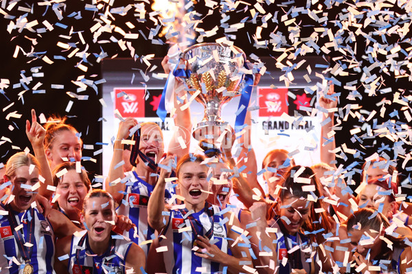 AFLW 2025 Grand Final - North Melbourne v Brisbane - A-64926750