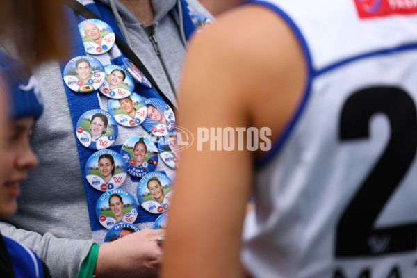 AFLW 2025 Media - North Melbourne Premiership Celebration - A-64935339