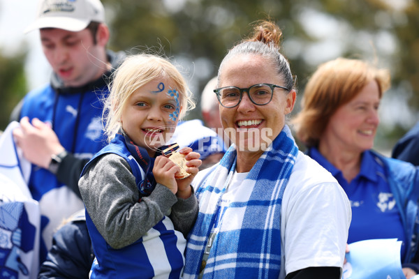 AFLW 2025 Media - North Melbourne Premiership Celebration - A-64935350