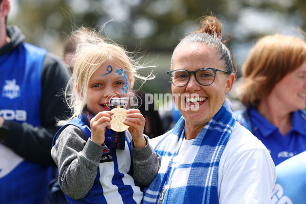 AFLW 2025 Media - North Melbourne Premiership Celebration - A-64935351