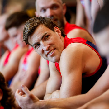 AFL 2024 Media - Melbourne Team Photo Day