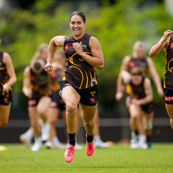 AFLW 2024 Training - Hawthorn 171024