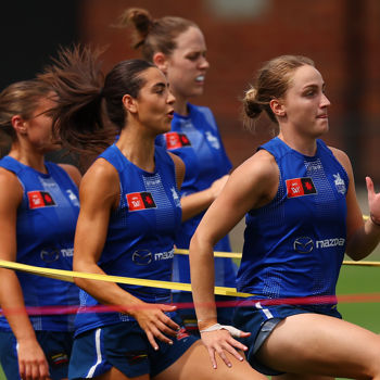 AFLW 2024 Training - North Melbourne 271124