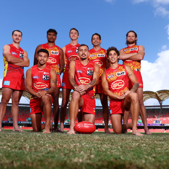 AFL 2024 Media - Gold Coast Indigenous Jumper 220424