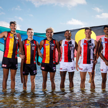 AFL 2024 Media - St Kilda Indigenous Jumper 060524