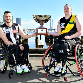 AFL 2024 Media - Victorian Wheelchair Football League Grand Final Media Opportunity