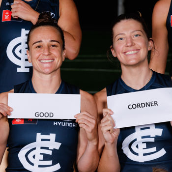 AFLW 2024 Media - Carlton Team Photo Day