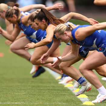 AFLW 2025 Training - North Melbourne 271125