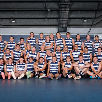 AFL 2025 Media - Geelong Team Photo Day