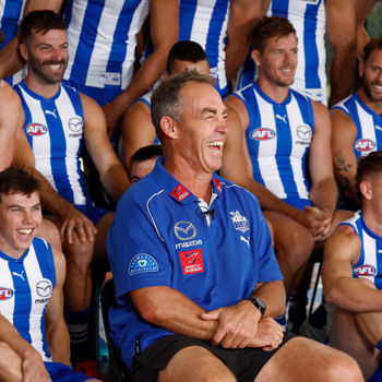 AFL 2025 Media - North Melbourne Team Photo Day