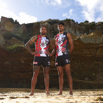 AFL 2025 Media - St Kilda Indigenous Guernsey