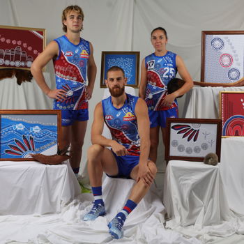AFL 2025 Media - Western Bulldogs Indigenous Guernsey