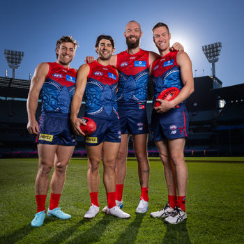 AFL 2025 Portraits - Christian Petracca 200 Games