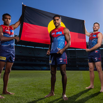 AFL 2025 Portraits - Melbourne Indigenous Guernsey