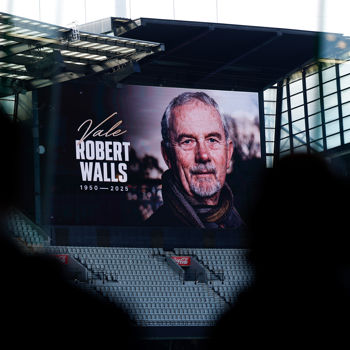 AFL 2025 Media - Robert Walls Funeral Service