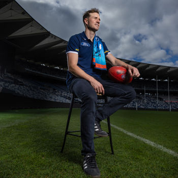 AFL 2025 Portraits - Mitch Duncan 300 Games