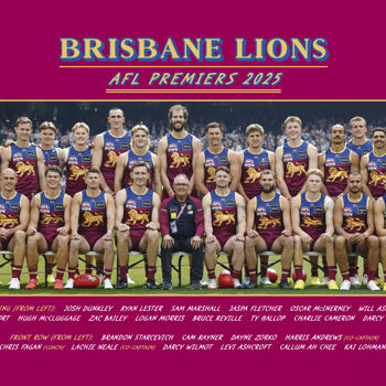 AFL 2025 Media - Brisbane Premiership Prints